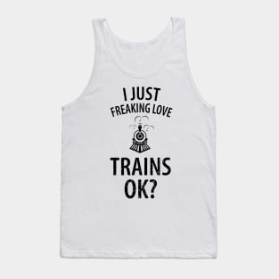 train railwayman trains driver Tank Top